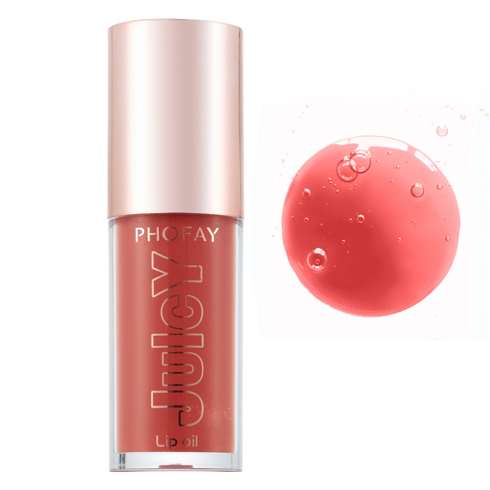 PHOFAY Juicy Lip Oil - Ultra Moisturizing Gloss for a Hydrated, Glossy Finish