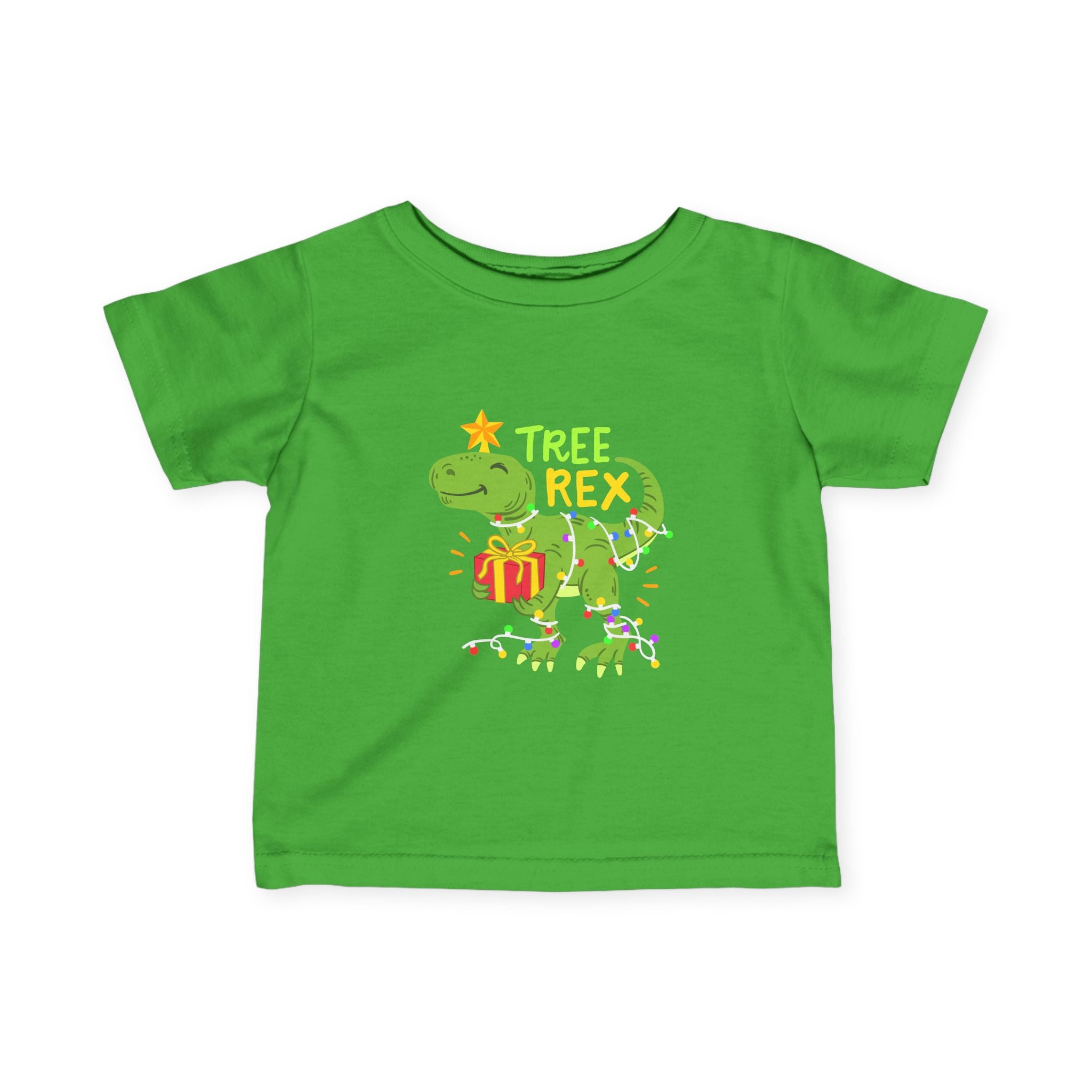 Cute Dinosaur Infant Tee - 'Tree Rex' Celebration T-Shirt