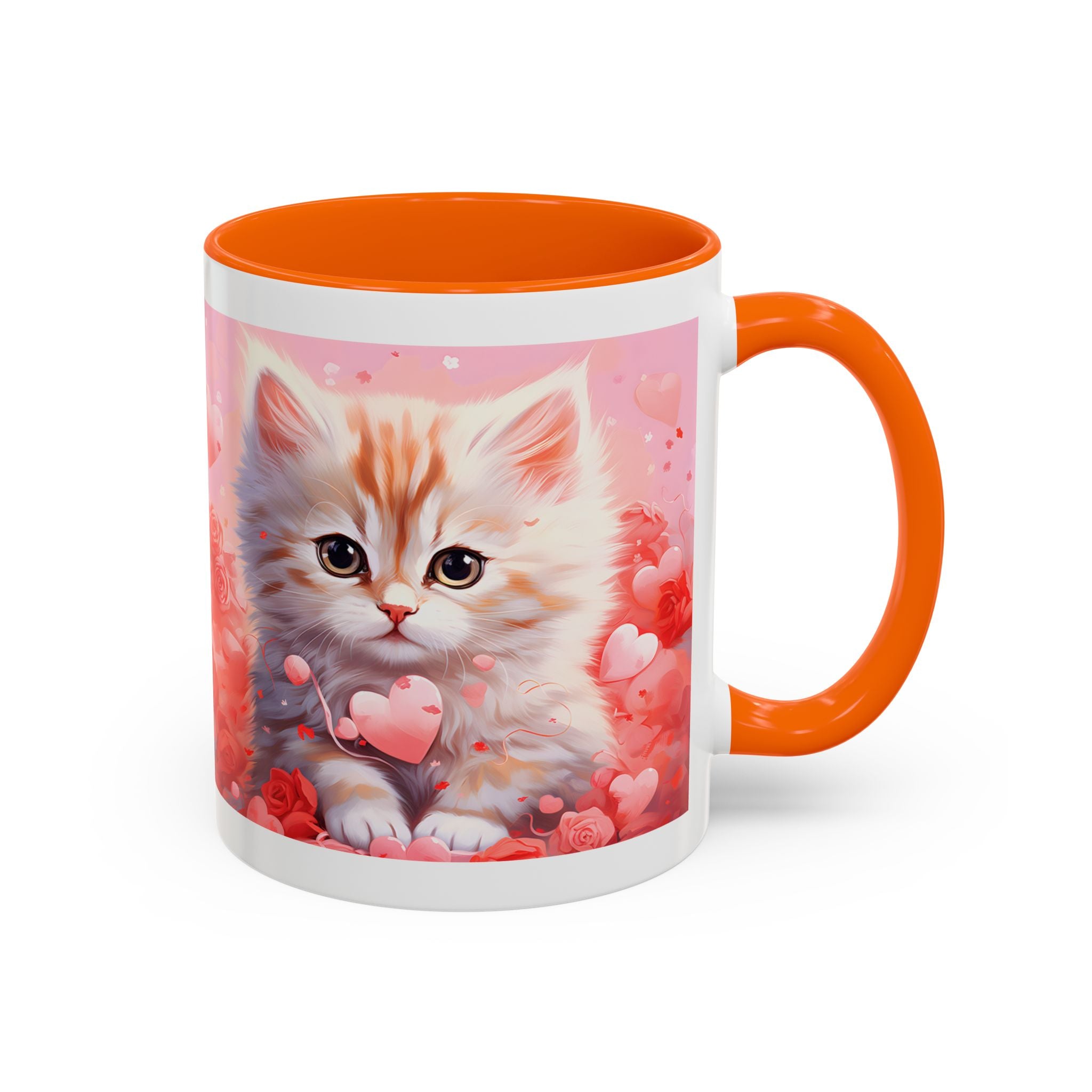 Cute Cat Lover Coffee Mug - 11 & 15oz - Perfect Gift for Cat Enthusiasts - Valentine's Day & Everyday Use