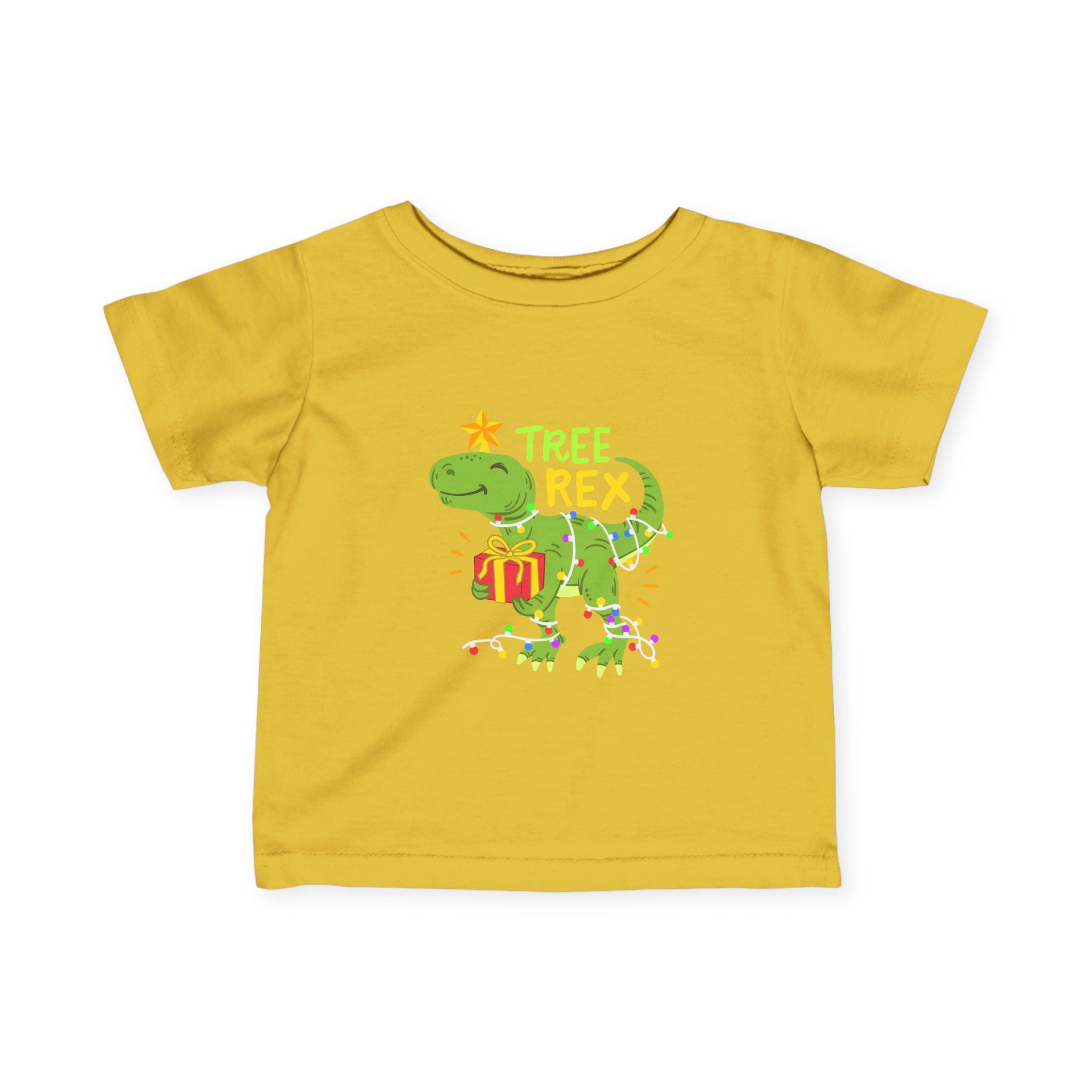 Cute Dinosaur Infant Tee - 'Tree Rex' Celebration T-Shirt