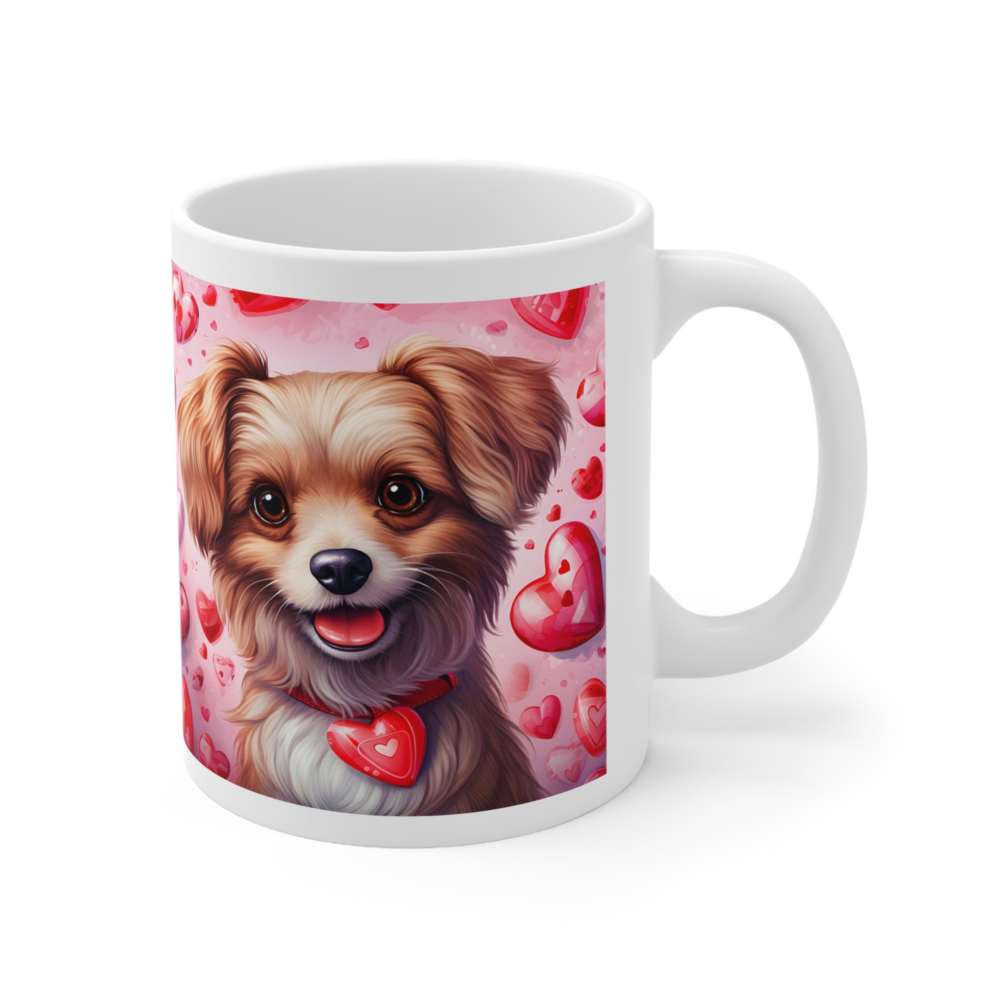 Cute Dog-Themed Ceramic Coffee Mug – Perfect Gift for Pet Lovers