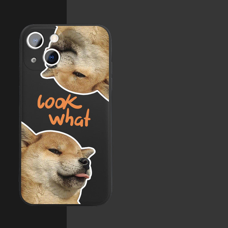 "Look What" Fashion Minimalist Printed Phone Case Protector