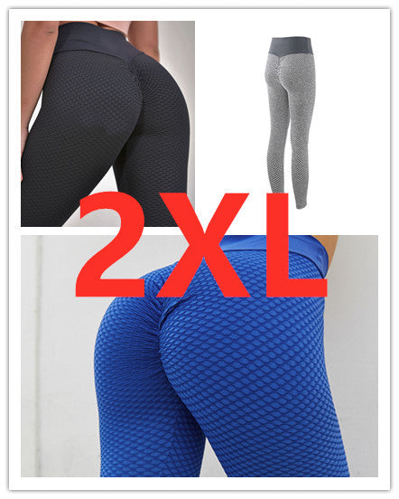 Women's Plaid Seamless High-Waist Leggings – Breathable Yoga and Fitness Pants