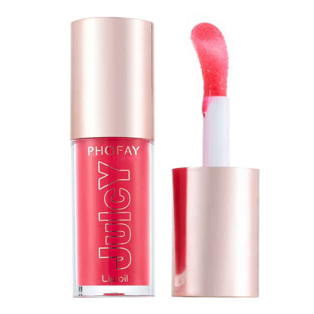 PHOFAY Juicy Lip Oil - Ultra Moisturizing Gloss for a Hydrated, Glossy Finish