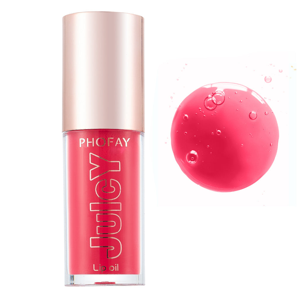 PHOFAY Juicy Lip Oil - Ultra Moisturizing Gloss for a Hydrated, Glossy Finish