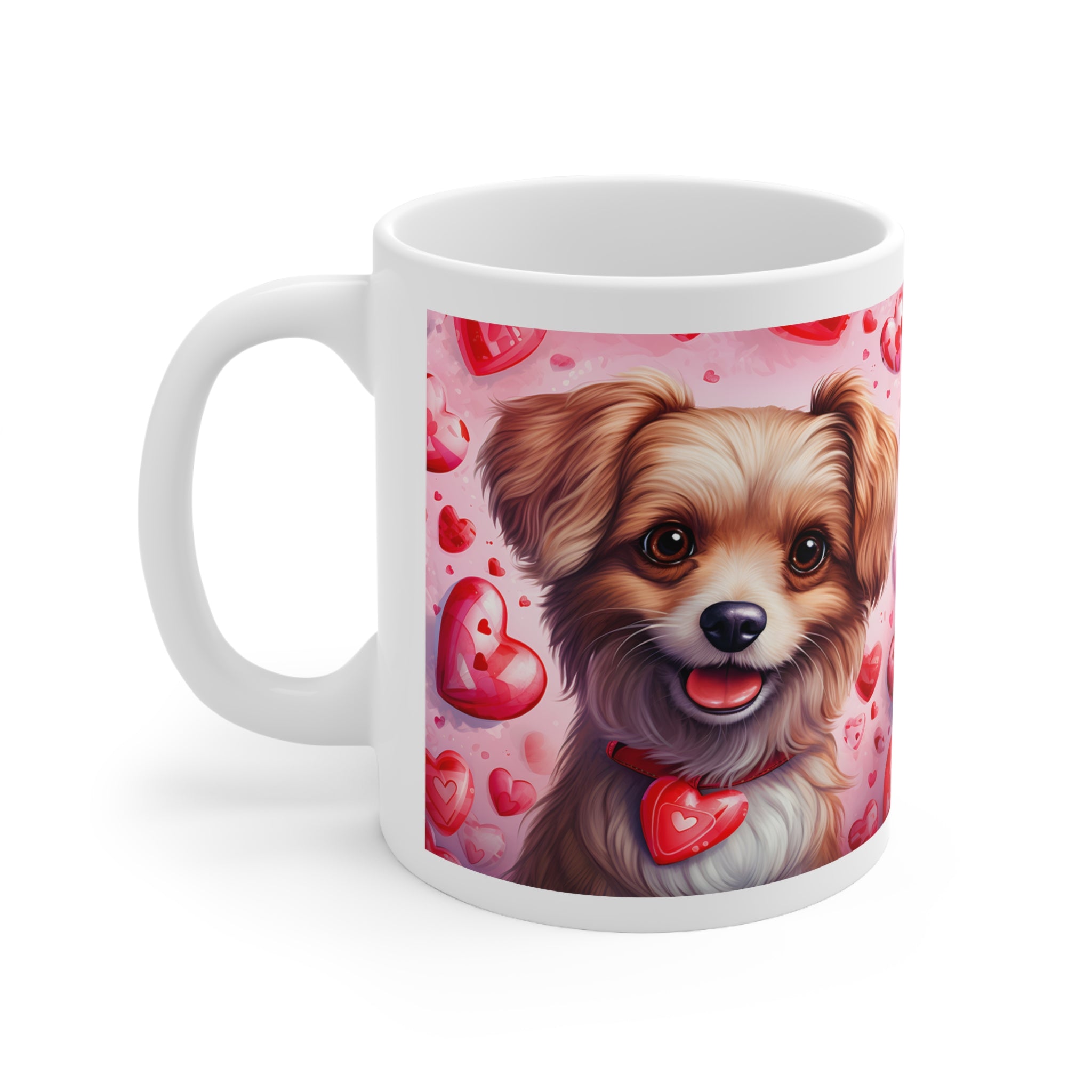 Cute Dog-Themed Ceramic Coffee Mug – Perfect Gift for Pet Lovers