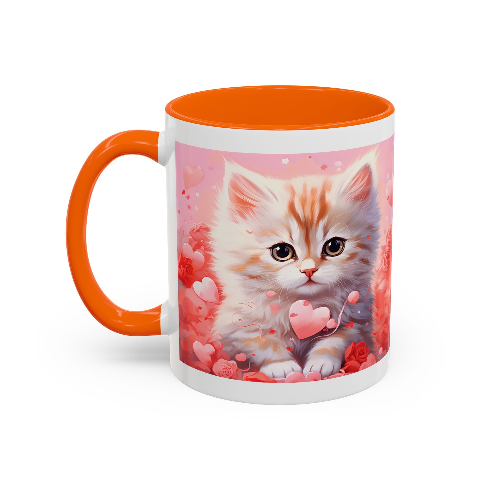 Cute Cat Lover Coffee Mug - 11 & 15oz - Perfect Gift for Cat Enthusiasts - Valentine's Day & Everyday Use