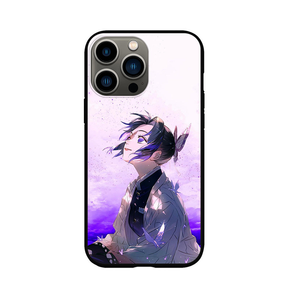 Creative Printed Silicone Phone Case - Anime Style