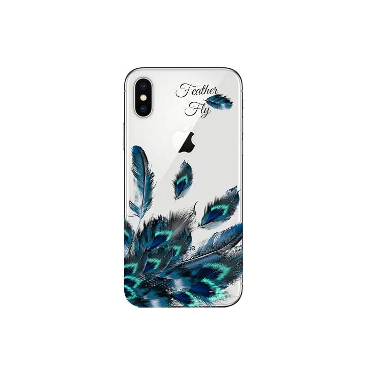 Printed Phone Case - "Colorful World" & "Feather Fly"