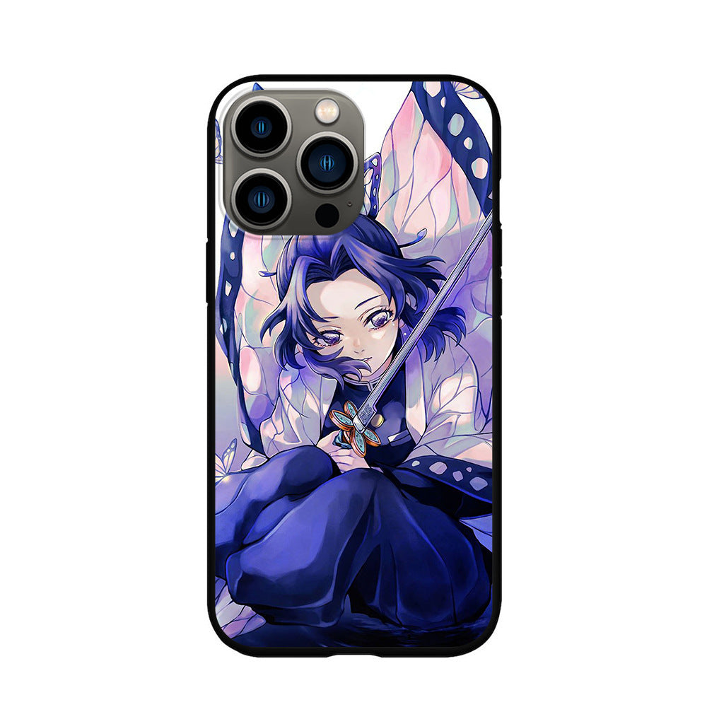 Creative Printed Silicone Phone Case - Anime Style