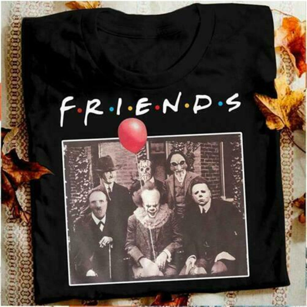 Clown Horror Print T-shirt