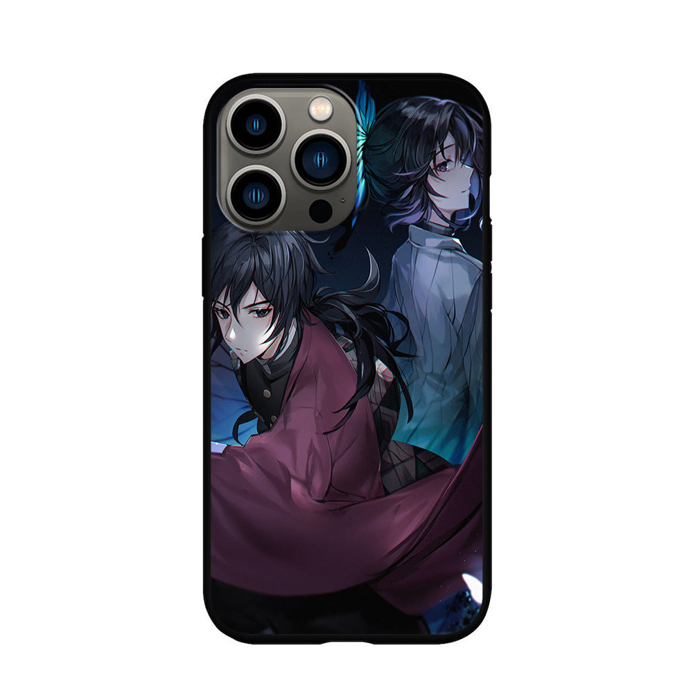 Creative Printed Silicone Phone Case - Anime Style