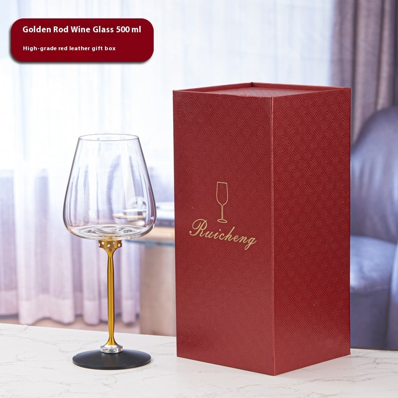 Fancy Creative Decanter and Rotational Wine Goblets – Modern Household Gadgets