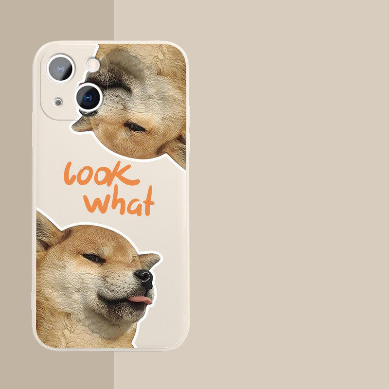 "Look What" Fashion Minimalist Printed Phone Case Protector