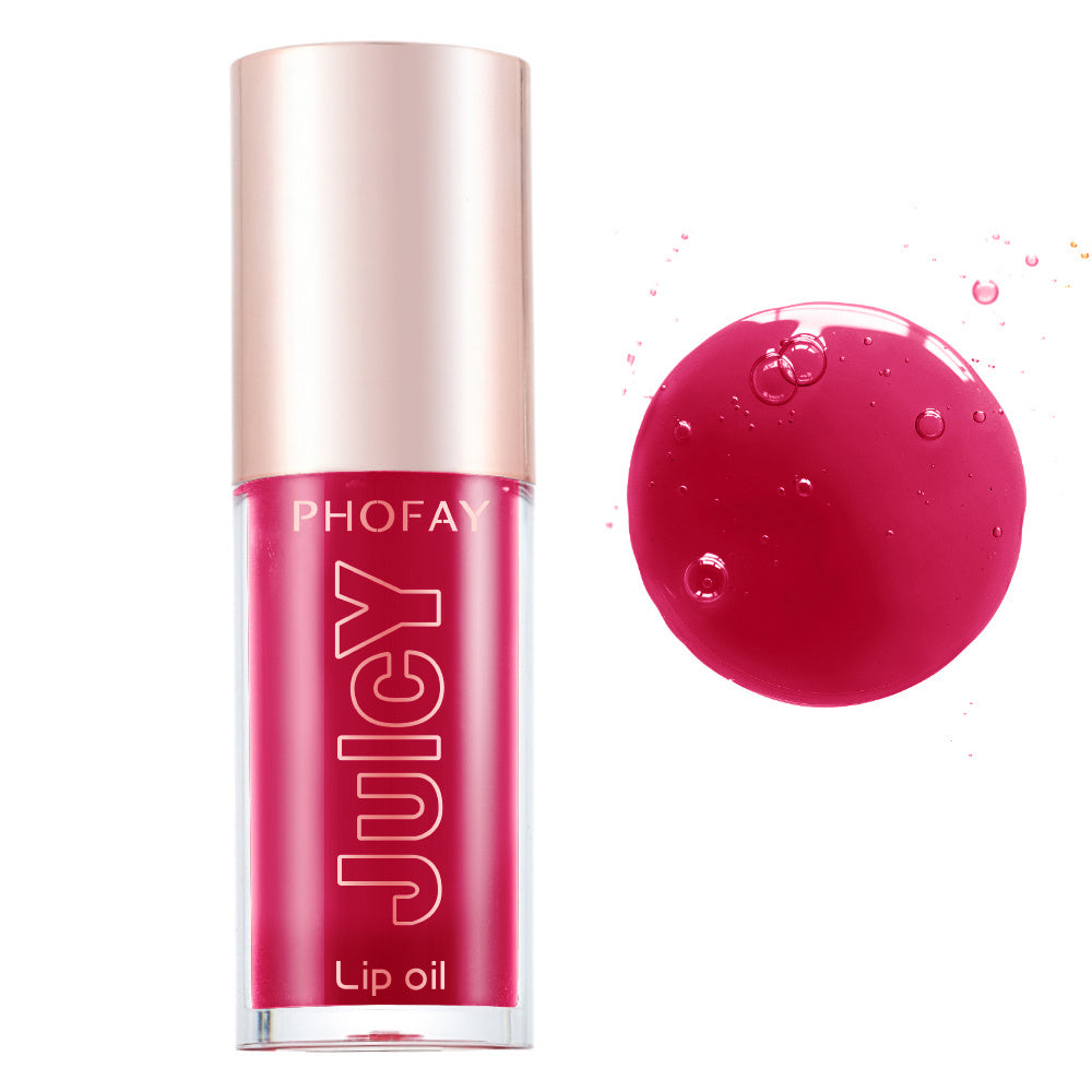 PHOFAY Juicy Lip Oil - Ultra Moisturizing Gloss for a Hydrated, Glossy Finish