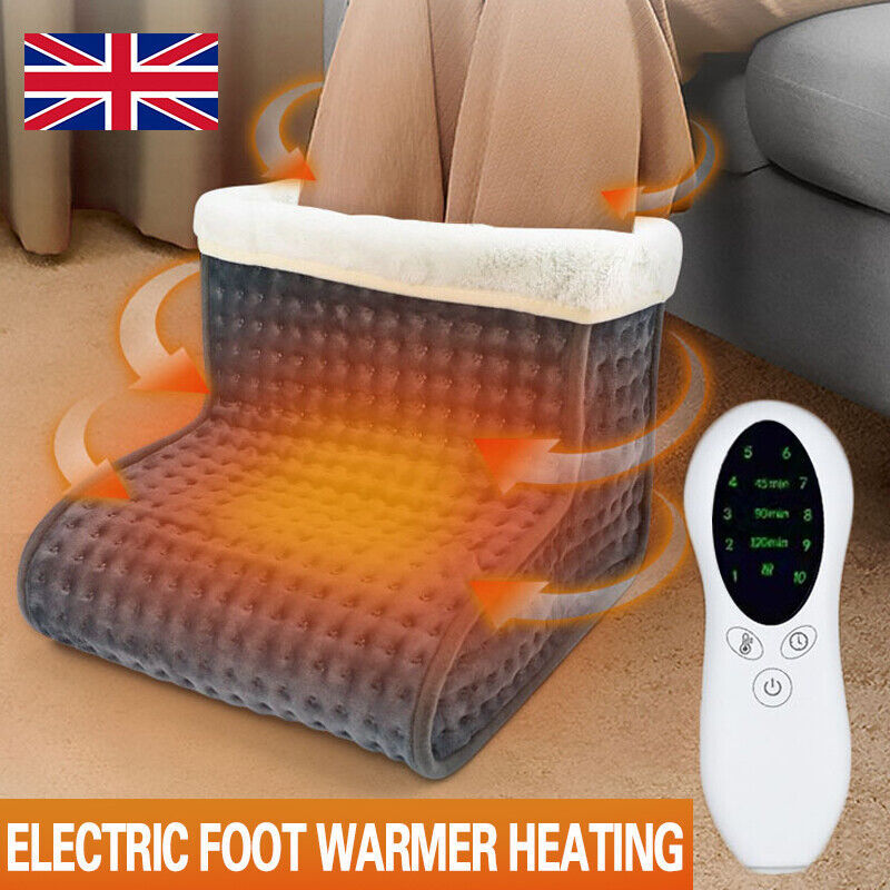 Electric Foot Warmer Heated Feet Slipper - Therapeutic Pain Relief and Cozy Comfort! 🦶🔥