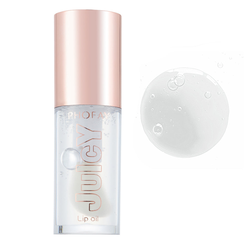 PHOFAY Juicy Lip Oil - Ultra Moisturizing Gloss for a Hydrated, Glossy Finish