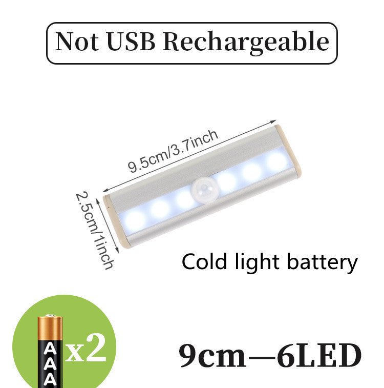 LED Sensor Light Bar - Motion Activated Night Light for Home