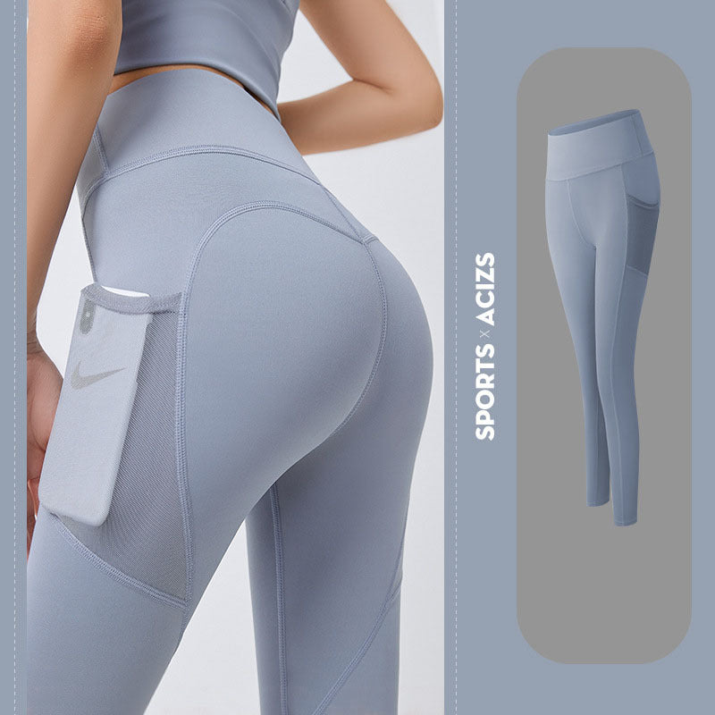 Women's Yoga Pants with Pocket – High-Waist Tummy Control Leggings